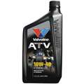 Valvoline Conventional Engine Oil, 1 qt. Bottle, SAE Grade: 10W-40, Amber
