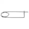 Safety Pin Fastener 1-5/8" X 5" X .243" Coiled Zinc Coated