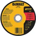 Dewalt 6", Type 1 Aluminum Oxide Abrasive Cut-Off Wheel, 7/8" Arbor Hole Size, 0.045" Thickness