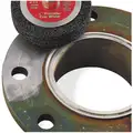 Scotch-Brite 4" Clean and Strip Cup Wheel, Threaded Mandrel, Silicon Carbide, Extra Coarse Grit