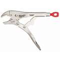 Milwaukee Curved Jaw Locking Pliers, Jaw Capacity: 2", Jaw Length: 1-3/16", Jaw Thickness: 31/64"