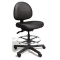 Cramer Intensive 24/7 Task Chair, 24/7 Extreme Use, Task Chair, Black, Plastic