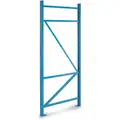 Steel King Bolted Upright Frame; 39, 990 lb. Load Capacity, 48" D x 16 ft. H x 3" W, Blue
