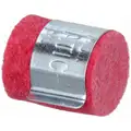 Weld Aid Wire Pads, Red, Felt, PK6