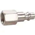 Coupler Plug,(f)npt,1/4,Steel