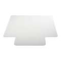 Traditional Lip Chair Mat, Clear, For Carpet with Padding Up to 3/4" Thick
