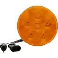 Truck-Lite 44217Y Super 44, Round, Class II Strobe Light with Hardwired Connection, Amber