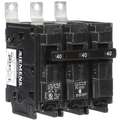 Siemens Bolt On Circuit Breaker, 40 Amps, Number of Poles: 3, 240VAC AC Voltage Rating