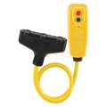 Power First Plug-In GFCI with Cord, 2 ft, Yellow, 15.0 A, Plug Configuration NEMA 5-15P
