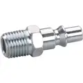 Quick Connect Hose Coupling: 1/4 in Body Size, 1/4 in Hose Fitting Size, MNPT