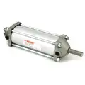 2-1/2" Air Cylinder Bore Dia. with 6" Stroke Aluminum , Clevis Mounted Air Cylinder