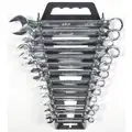 Hansen Red Fractional Wrench Rack, Polypropylene, 12-1/4" Length, 6-1/2" Width