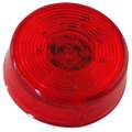 Truck-Lite 2" Clearance Marker Lamp, Signal-Stat, LED, Red Round, 10 Diode, P2, PL-10, 12V