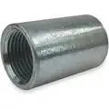 Galvanized Steel Merchant Coupling, 1/4" Pipe Size, FNPS Connection Type