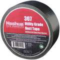 Nashua Duct Tape: Nashua, Series 307, Light Duty, 1 7/8 in x 60 yd, Black, Continuous Roll, Pack Qty: 1