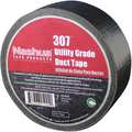 Nashua Duct Tape: Nashua, Series 307, Light Duty, 2 7/8 in x 60 yd, Black, Continuous Roll, Pack Qty: 1