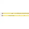 Lufkin Diameter Tape Measure: 2 m Blade L, 6 mm Blade W, mm/cm, Closed, Steel