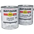 Navy Gray Epoxy Activator and Finish Kit, Semi-Gloss Finish, 125 to 225 sq. ft./gal. Coverage, Size: