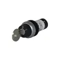 Eaton Non-Illuminated Selector Switch, 22 mm, 2, Maintained / Maintained, 1NO/1NC, Keyed, Number MS1