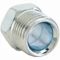 Steel Nut: For 3/16 in Tube OD, Flared, 3/8-24 Fitting Thread Size, 9/16 in Overall Lg, 10 PK