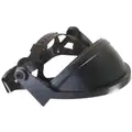 Msa Headgear: Single Crown Headgear, Ratchet, Dielectric Protection, Black, Plastic