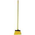 Tough Guy 48" Heavy-Duty Angle Broom with Synthetic, Yellow Bristles