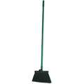 Tough Guy 48" Heavy-Duty Angle Broom with Synthetic, Green Bristles