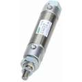 1-1/4" Air Cylinder Bore Dia. with 2" Stroke Stainless Steel , Double End Mounted Air Cylinder