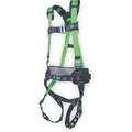 VersaLite Full Body Harness with 400 lb. Weight Capacity, Green, L/XL