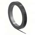 Steel Strapping, Steel, Black, 5/8" Strapping Width, 0.023" Strapping Thickness