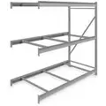 Tennsco 3 Shelf, Add-On Bulk Storage Rack; 2750 lb. Shelf Weight Capacity, 36" D x 72" H x 72" W, No Decking