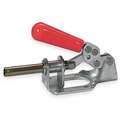 Straight Line Clamp, Capacity 300 lb, Plunger Travel 1-1/4", Steel