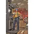 Honeywell Miller Revolution Full Body Harness with 400 lb. Weight Capacity, Gray, L/XL
