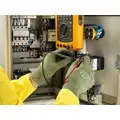 Activarmr ANSELL Cut Resistant Gloves: 2XL ( 11 ), 2 PPE CAT, 9.4 cal/sq cm ATPV Rating, Neoprene, Sandy, 1 PR