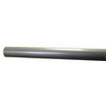 Shower Rod: 72 in Rod or Track Lg, 1 in Rod Dia., Bright