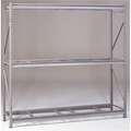 Tennsco 3 Shelf, Starter Bulk Storage Rack; 2150 lb. Shelf Weight Capacity, 36" D x 72" H x 96" W, No Decking