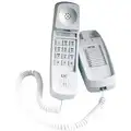 Cetis Disposable Phone: Healthcare, White, 1 Lines