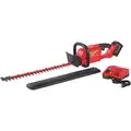 Milwaukee Hedge Trimmer, Double-Sided Blade Type, 24" Bar Length, 18V Electric Engine