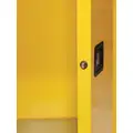 Jamco 45 gal. Flammable Cabinet, Manual Safety Cabinet Door Type, 65" Height, 43" Width, 18" Depth