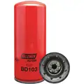 Spin-On Oil Filter, Length: 11-13/32", Outside Dia.: 4-21/32", Micron Rating: 9.8, Manufacturer Number: BD103
