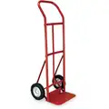 Dayton Hand Truck, 400 lb. Load Capacity, Continuous Frame Loop, 14" Noseplate Width, 8" Noseplate Depth