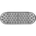 Ecco Warning Light: 4 in Lg - Vehicle Lighting, 2 7/16 in Wd - Vehicle Lighting, Amber, Clear, LED