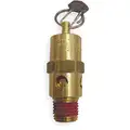 Air Safety Valve: Hard Seat, 1/4 in (M)NPT Inlet (In.), 200 psi Preset Setting (PSI)