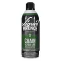 Liquid Wrench Chain and Wire Rope Lubricant, Aerosol Can, Silicone, PTFE, Not Rated