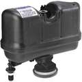 Plastic Pressure Assist System, Black, For Use With Most Toilets