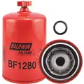 Fuel Filter: 20 micron, 6 1/4 in Lg, 3 11/16 in Outside Dia., Manufacturer Number: BF1280