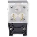 Hubbell Wiring Device-Kellems 50A Industrial Grade Angle Straight Blade Plug, Black/White; NEMA Configuration: 10-50P