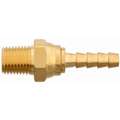 Brass Hose Barb with Straight Fitting Style, 1/8" Thread Size