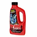 Drano Drain Opener, 32 oz. Jug, Unscented Gel, Ready To Use, 12 PK