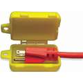 Brady Plug Lockout, Thermoplastic, 1-3/4" Max. Cord Dia.